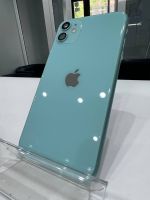 Apple iPhone корпус 11 сборе со шлейфами, стеклом камеры оригинал с разбора (снятый) мелкие потертости зеленый