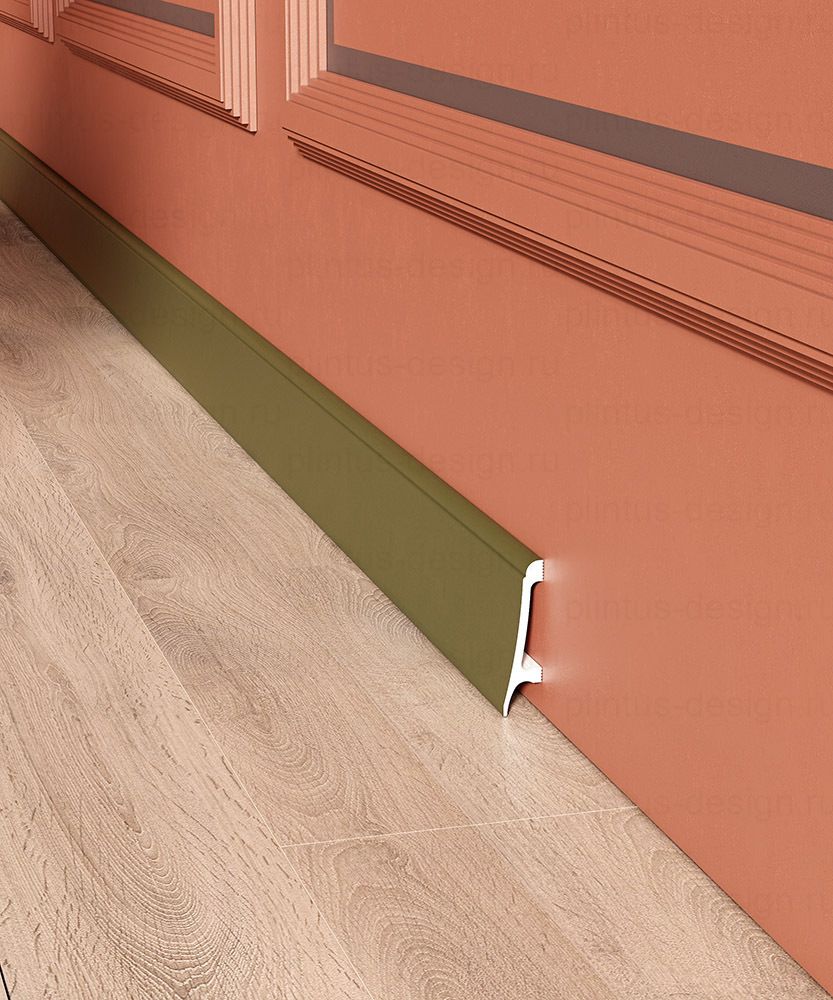 PX018 Cosca плинтус экополимер, 80х20, 2000 мм