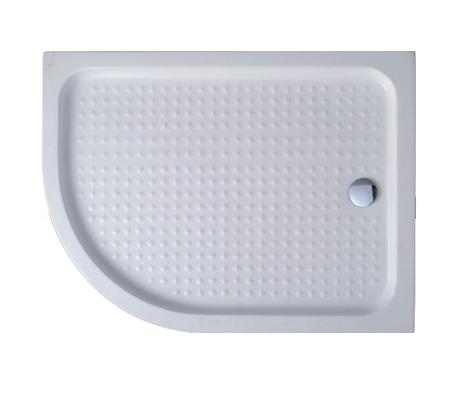 Душевой акриловый поддон Cezares TRAY-A-RH-120/100-550-15-W-R