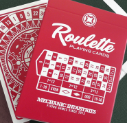 Roulette (Red) Playing Cards by Mechanic Industries