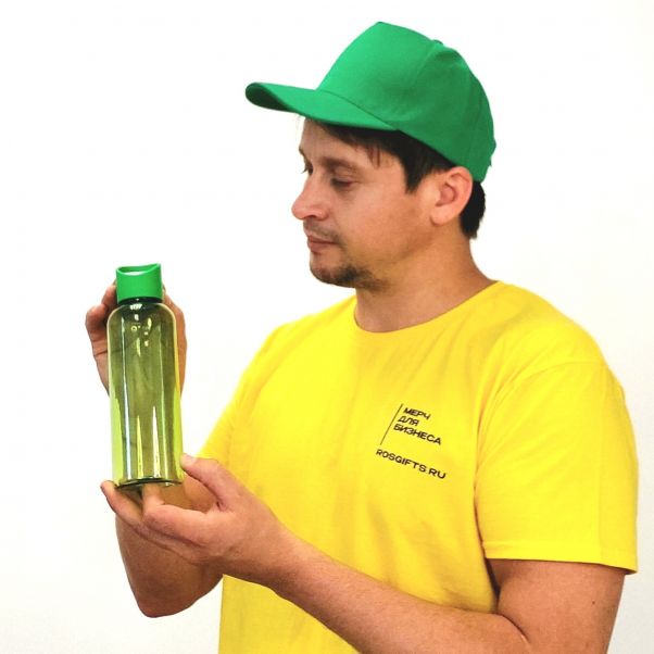 Бутылка для воды LIQUID зеленая
