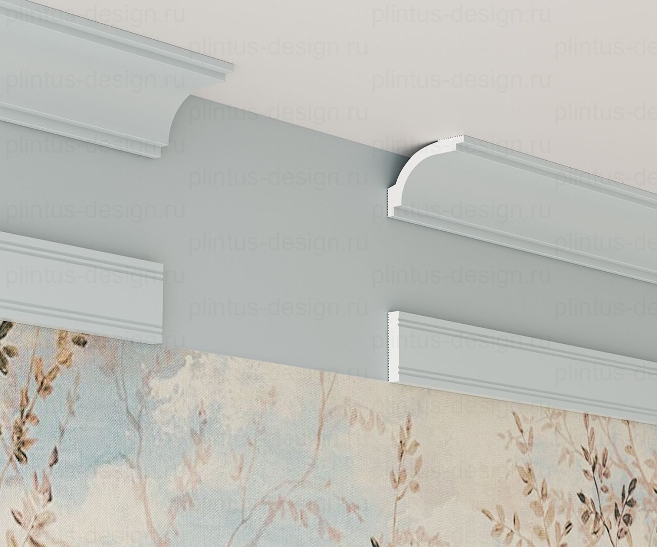 MX041 Молдинг экополимер, 51х10, 2000 мм