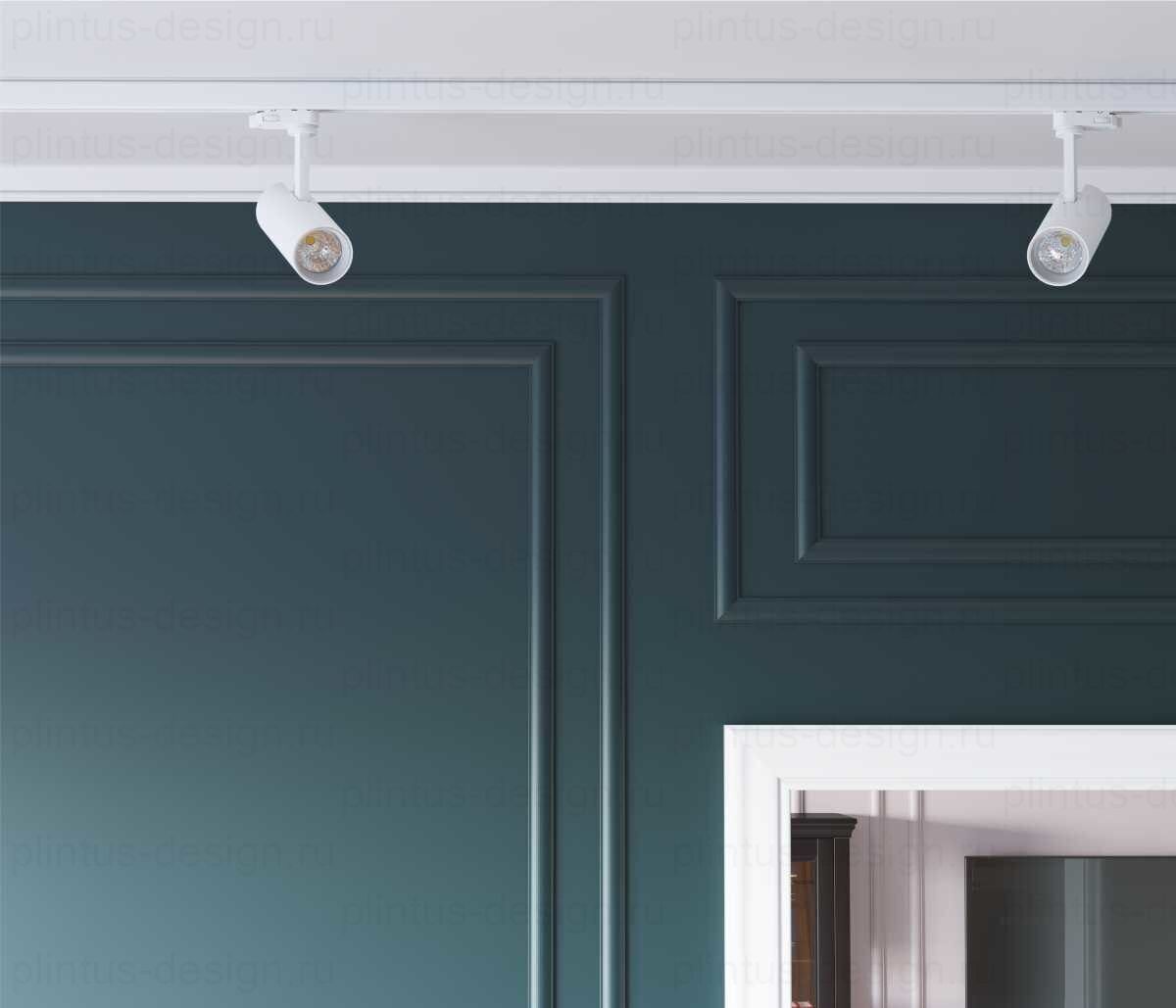 MX033 Молдинг экополимер, 76х14, 2000 мм