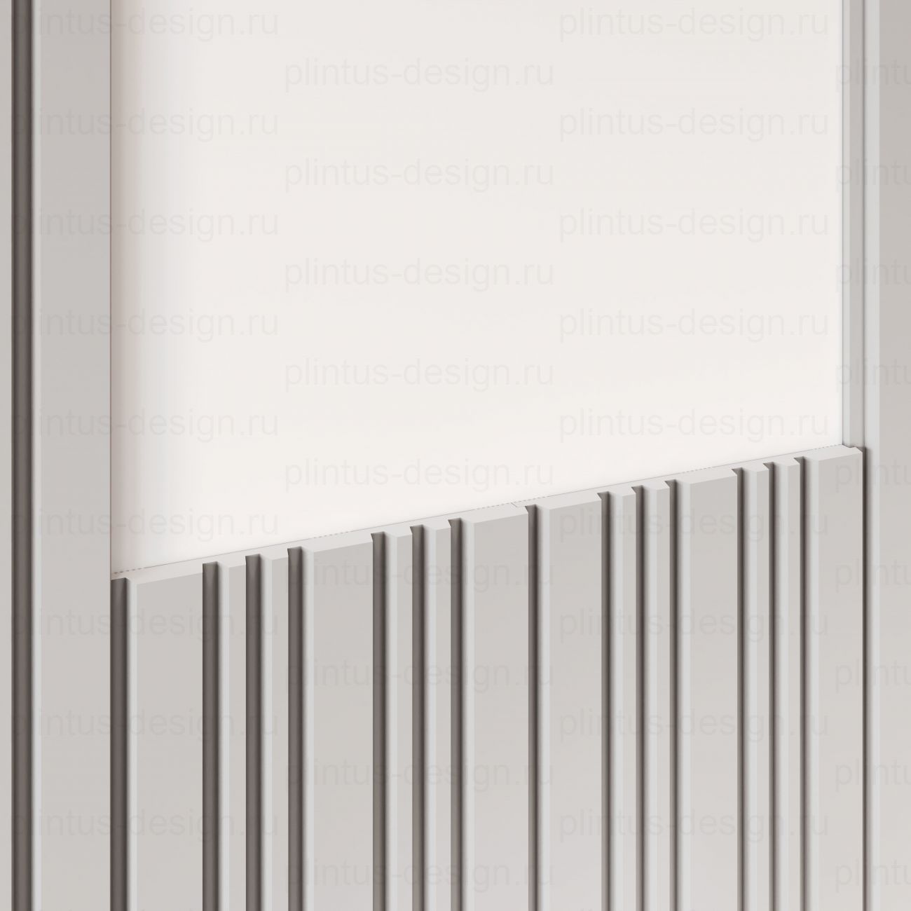 MF003 Молдинг финишный экополимер, 50х17, 2800 мм