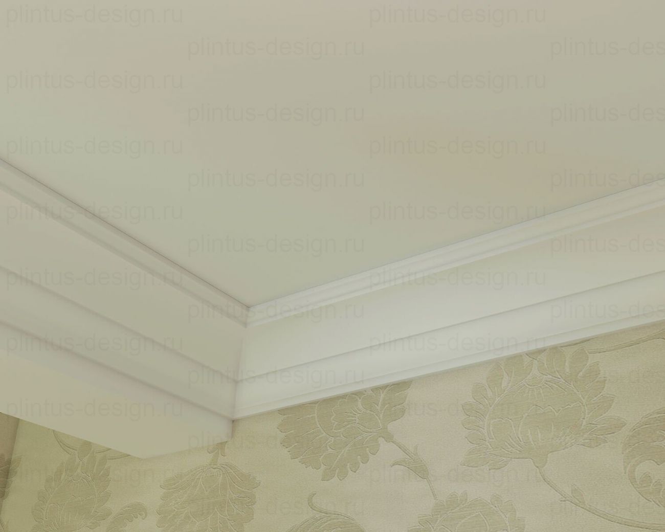 KX005 Карниз экополимер, 69х71, 2000 мм