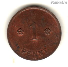 Финляндия 1 пенни 1922