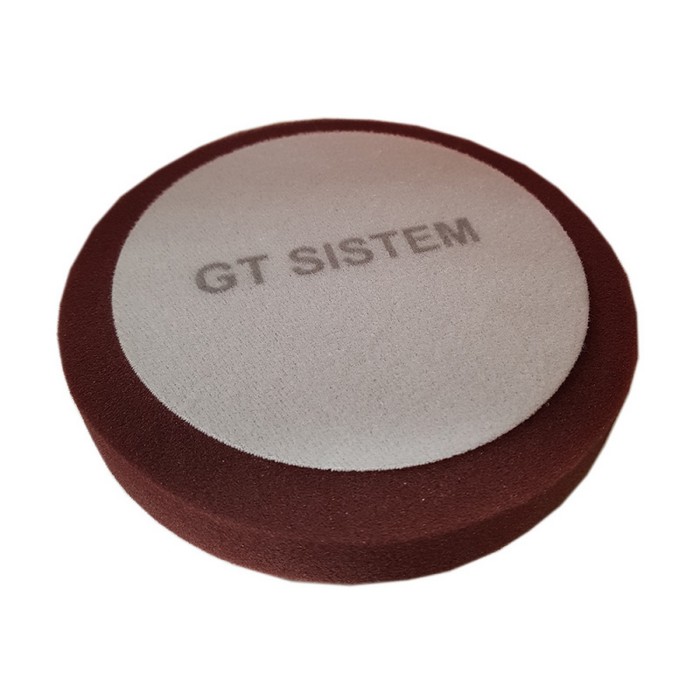 Isistem GT SISTEM BOR Полировальный поролоновый круг жесткий, бордовый, диаметр 150мм. х 30мм.