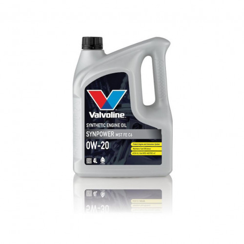 Valvoline SynPower MST FE C6 0W-20, 4л