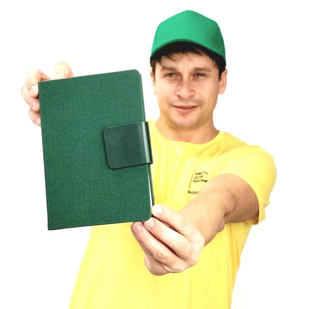 Ежедневник Mod зеленый
