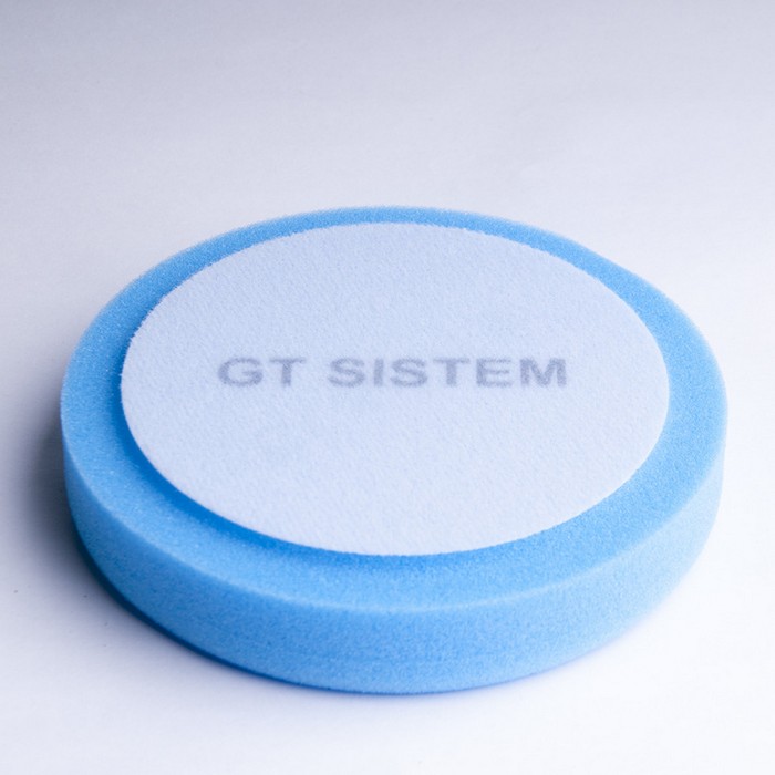 Isistem GT SISTEM BLU Полировальный поролоновый круг среднежесткий, синий, диаметр 150мм. х 30мм.
