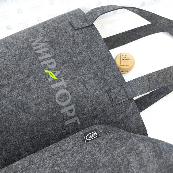 Эко сумки с логотипом Мираторг