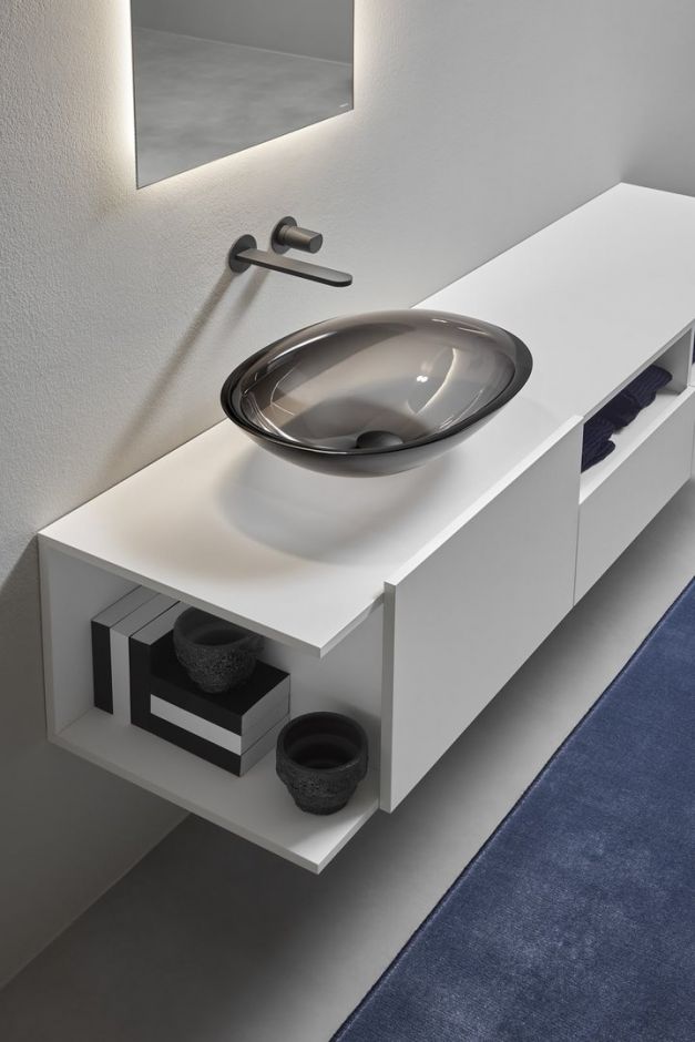 Накладная раковина Antonio Lupi Lavabi SRTR54C 54х40 см ФОТО