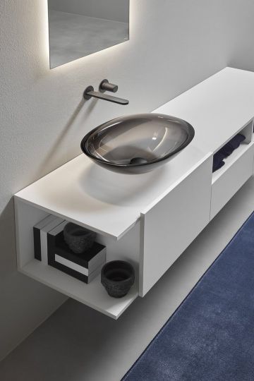 Накладная раковина Antonio Lupi Lavabi SRTR54C 54х40 см схема 2