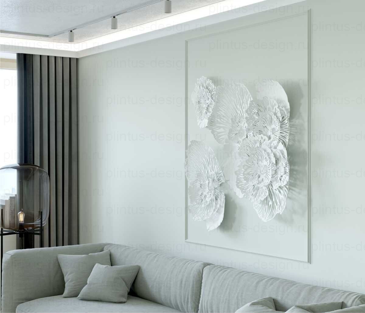 KX025 Карниз экополимер, 109х89, 2000 мм