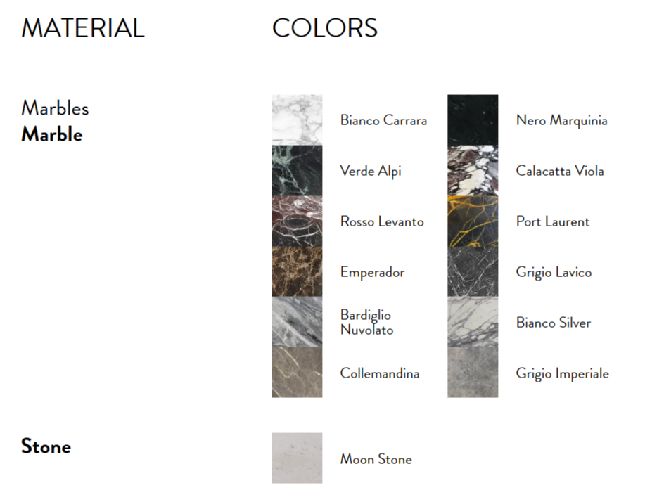 Раковина каменная на пьедестал Antonio Lupi Lavabi ALBUME111 48см ФОТО