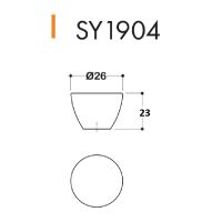 Мебельная ручка-кноб System SY1904 схема