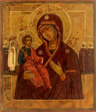 Икона Праворучица Божия Матерь (рукописная)