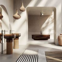 Пьедестал Antonio Lupi Lavabi BORGHI30 в отделке пробка схема 7