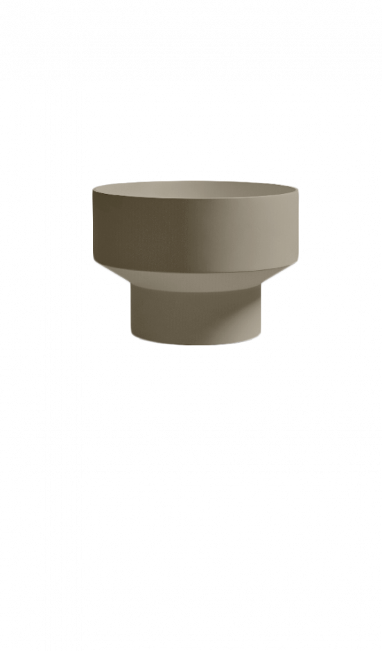 Раковина круглая Antonio Lupi Lavabi BORGHIMOOD47 для установки на пьедестал, диаметр 47см ФОТО