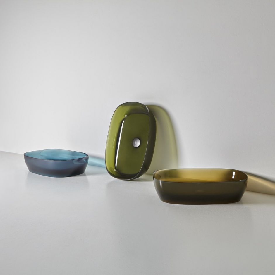 Накладная раковина Antonio Lupi Lavabi SENSOC 60х40 см