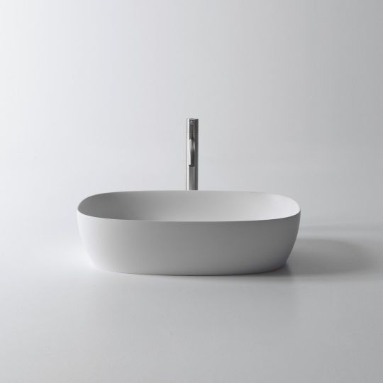 Раковина овальная накладная Antonio Lupi Lavabi SENSO160 60х40 см схема 2 Раковина овальная накладная Antonio Lupi Lavabi SENSO160 60х40 см схема 2