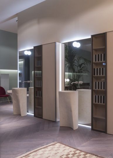 Напольная раковина Antonio Lupi Lavabi RILIEVO 44х44 см схема 2