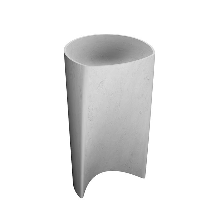 Изображение Напольная раковина Antonio Lupi Lavabi RILIEVO 44х44 см