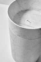 Напольная раковина из камня Antonio Lupi Lavabi RIGATINO3 диаметр 45см схема 2