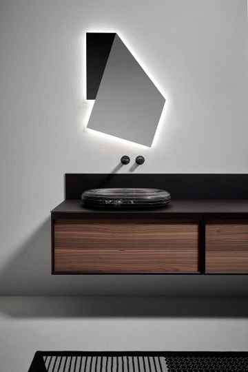 Раковина овальная накладная из камня Antonio Lupi Lavabi RIGATI60 60х45 см схема 6