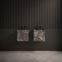 Раковина квадратная подвесная Antonio Lupi Lavabi NABTP40 40х40см схема 5