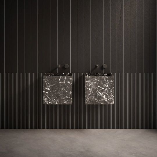 Раковина квадратная подвесная Antonio Lupi Lavabi NABTP40 40х40см схема 5