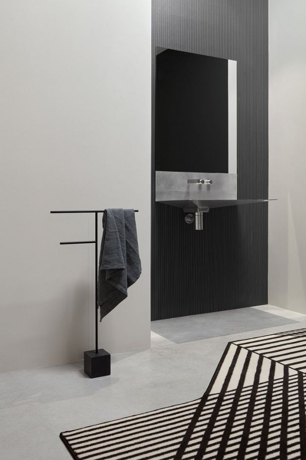 Раковина подвесная из нержавеющей стали Antonio Lupi Lavabi Lavandino 72x44,5 ФОТО