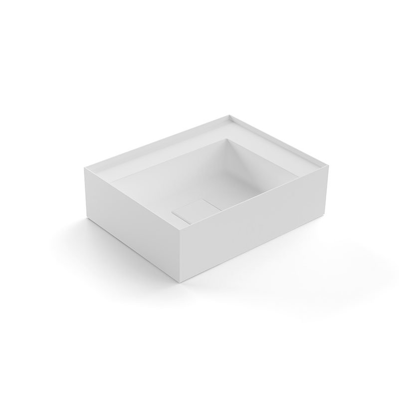 Раковина накладная/подвесная Antonio Lupi Lavabi GRAFFIOM45 45х35 см