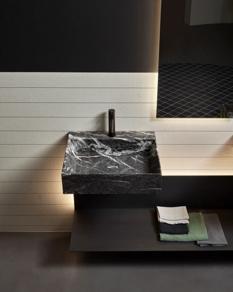 Раковина подвесная Antonio Lupi Lavabi GESTO154 / GESTO172 54/72х47 ФОТО