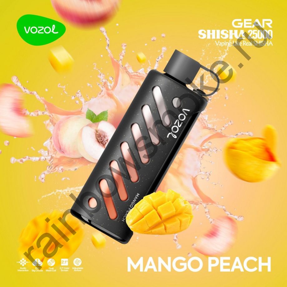 ЭС Vozol Gear Power 25000 - Mango Peach (Манго Персик)