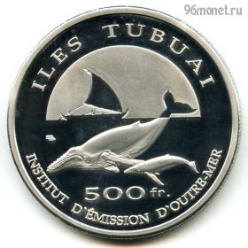 Фр. Полинезия острова Тубуаи 500 франков 2014