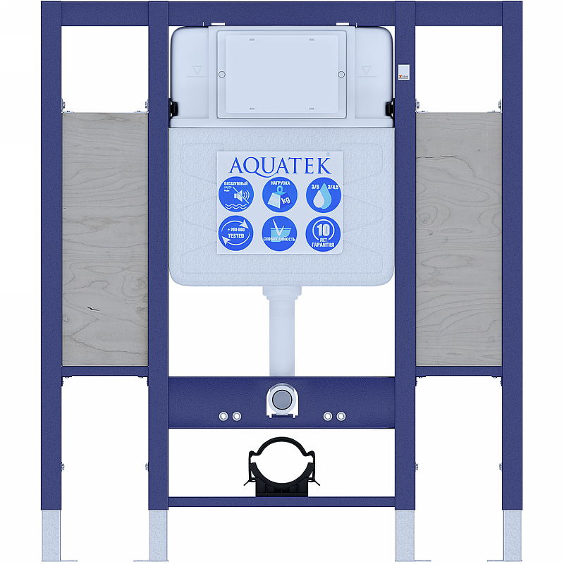 Изображение Инсталляция Aquatek INS-0000015 для унитаза без клавиши смыва