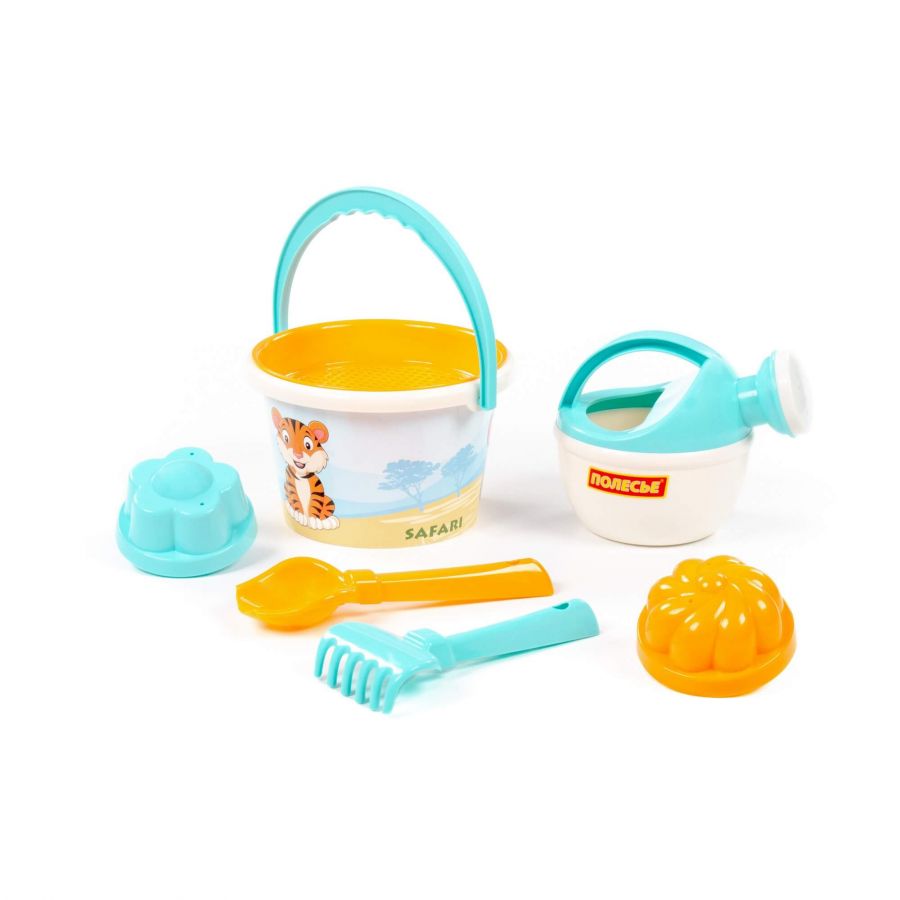 Ведро среднее с наклейкой "Миффи-4"