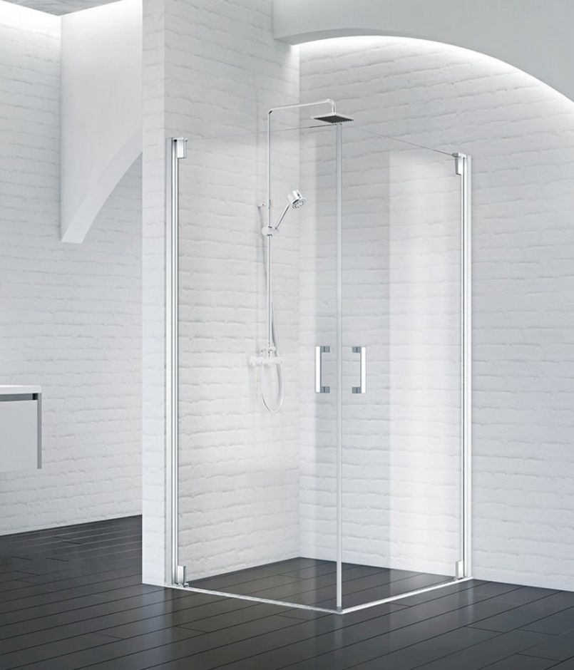 Душевой уголок BelBagno MARMI-A-2-80-C-Cr