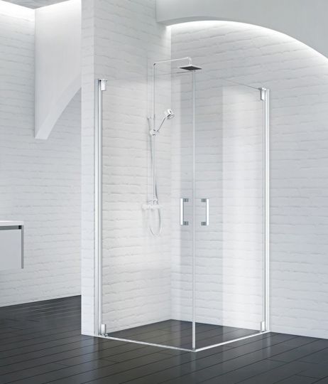 Фото Душевой уголок BelBagno MARMI-A-2-80-C-Cr