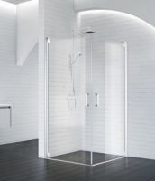 Душевой уголок BelBagno MARMI-AH-2-90/100-C-Cr схема 1