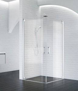 Фото Душевой уголок BelBagno MARMI-AH-2-90/100-C-Cr