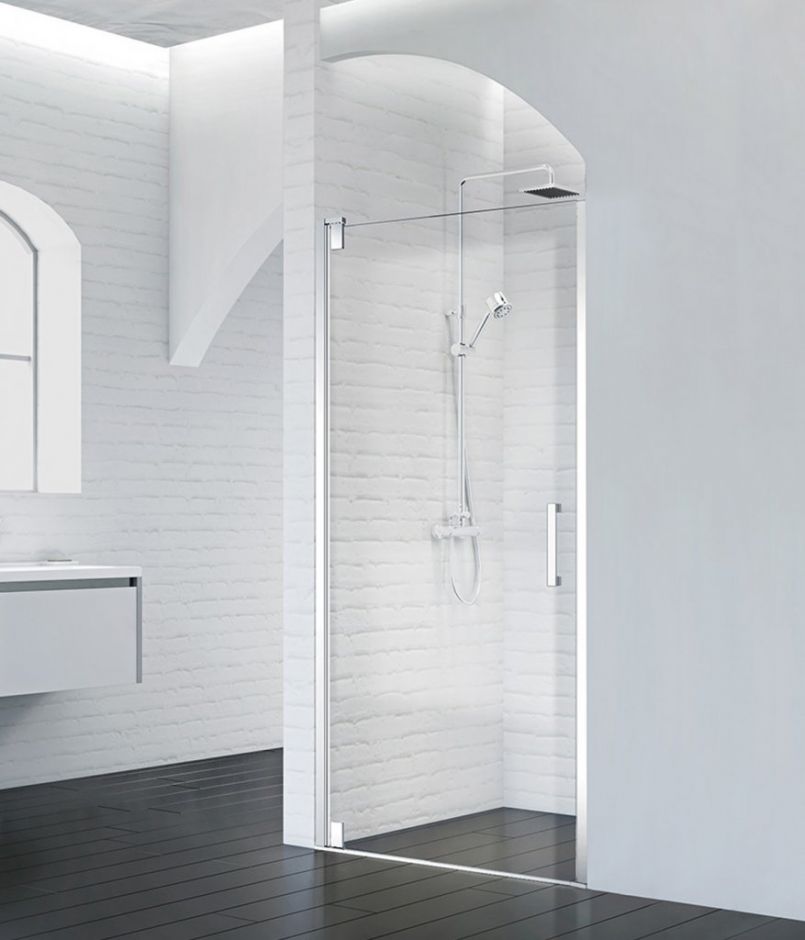 Изображение Душевая дверь в нишу BelBagno MARMI-B-1-100-C-Cr