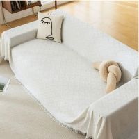 Накидка на диван Микрокоттон 130х180 см., Белый