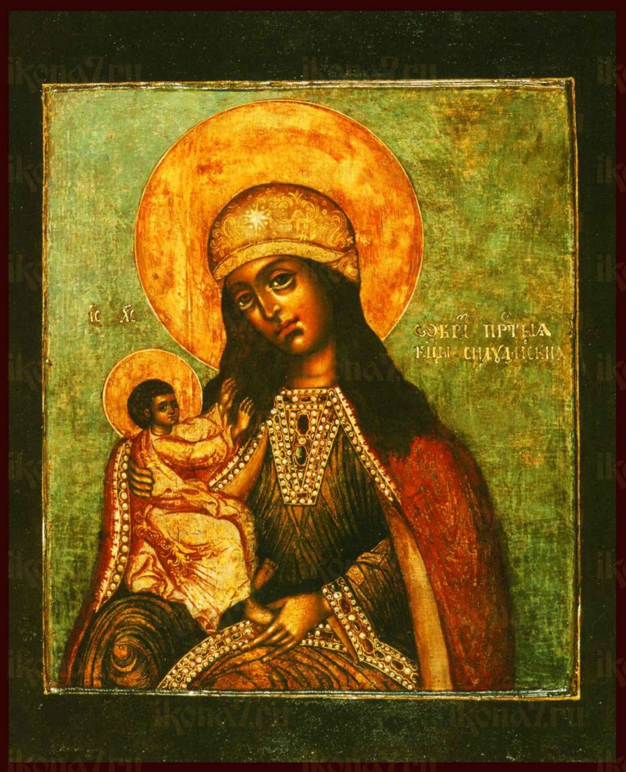 Силуамская икона Божией Матери (рукописная)
