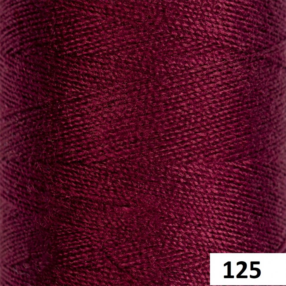 Нитки GAMMA бытовые швейные 40/2 365 м. Красные, вишневые и бордовые оттенки (G.40/2.К-В-Б)