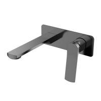 Настенный смеситель для раковины NEMO Prima NM-1313 скрытого монтажа со встраиваемой частью и донным клапаном схема 2