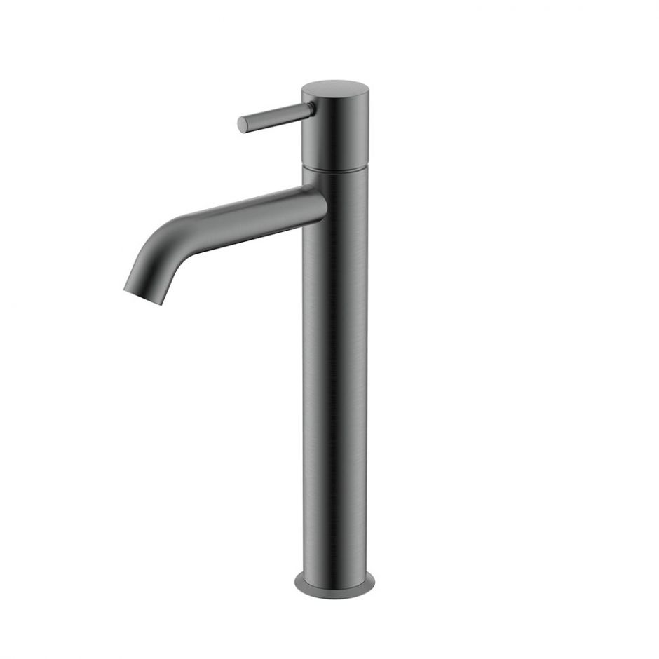 Смеситель для раковины высокий NEMO Round NM-2312 с донным клапаном ФОТО