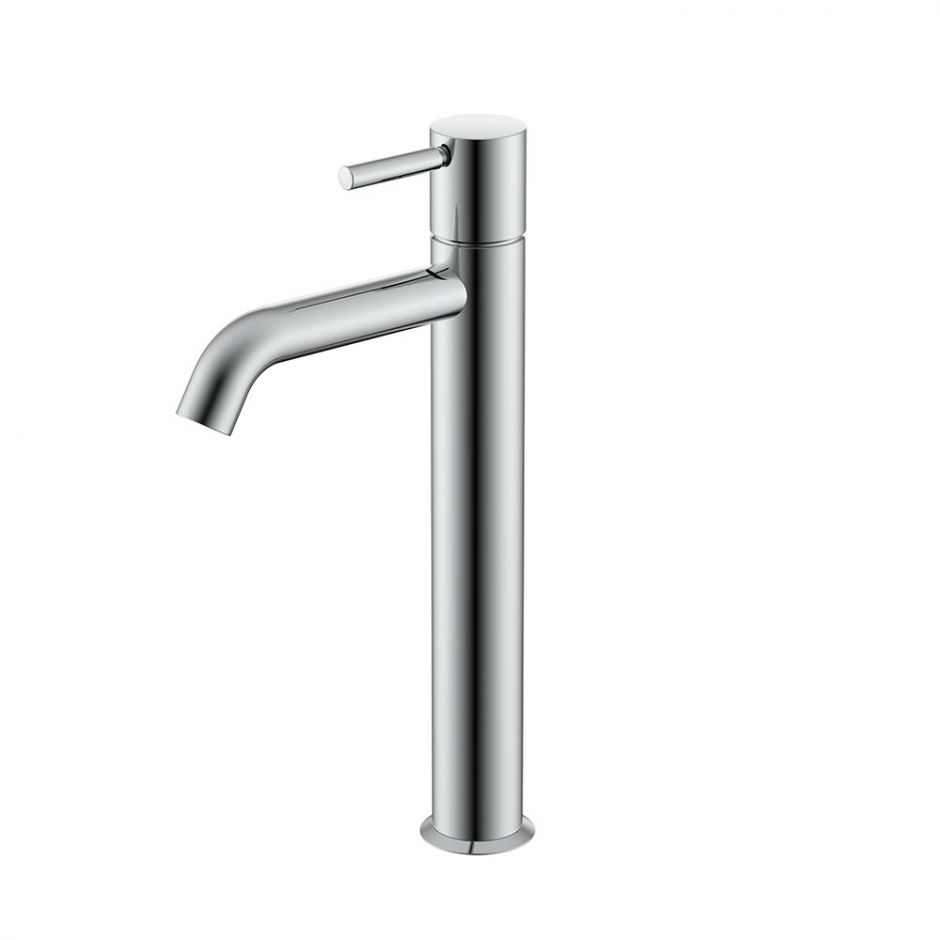 Смеситель для раковины высокий NEMO Round NM-2312 с донным клапаном ФОТО