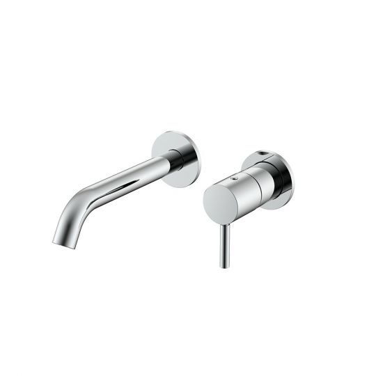 Смеситель для раковины NEMO Round NM-2313 встраиваемый с донным клапаном схема 4